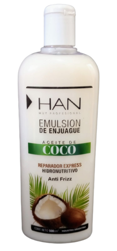 Enjuague coco hidronutritivo x500ml. Han
