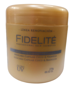 Baño cremas coco y vinilla. Fidelite x270g