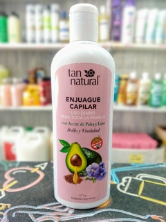 Enjuague Capilar Tan Natural PALTA Y LINO 375 ml