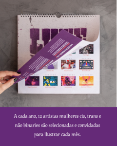 CALENDÁRIO DE PAREDE 30X30CM - loja online