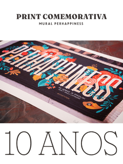 FINE ART MURAL “PERHAPPINESS” 60x40cm - Bala de Banana S.A.