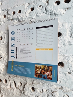 CALENDÁRIO DE PAREDE 30X30CM - comprar online
