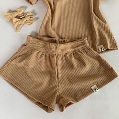 Conjunto Canelado com Babado Cores na internet