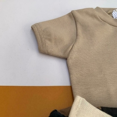 Conjunto camisa e Bermuda camuflada - João e Marina Store