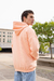 BUZO OVERSIZE - ROSA - tienda online