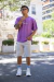 REMERA PARADISE - MORADO - tienda online