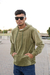 BUZO CANGURO - VERDE MILITAR - Cruzo Jeans