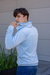 CAMPERA PLUSH - CELESTE - Cruzo Jeans