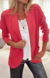 Blazer Magenta crep sedoso (con falla) - comprar online