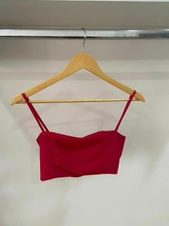 TOP SATEN RED
