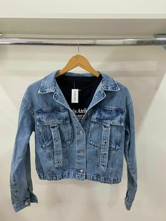 CAMPERA JEANS TIRAS - PUNTO MODA