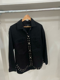 CAMPERA JEANS NEGRA T