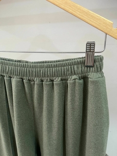 PALAZO PLUSH OLIVA - PUNTO MODA