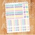 Cartela de adesivos planner - Estúdio Agridoce