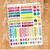Imagem do Cartela de adesivos planner