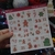 Imagem do Cartela de adesivos Calendário do Advento Natal