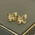 Brinco Borboleta Banho de Ouro 18k - comprar online