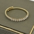 Bracelete Ajustável Cravejado com Zircônias de Ouro 18k - comprar online