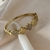 Bracelete Trevo Cravejado com Zircônias Banhado a Ouro 18k - comprar online