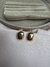 Brinco Retangular Banho de Ouro 18k
