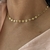 Colar Choker Inspiração Alta Joalheria Banhado a Ouro 18k na internet