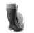 BOTA BORRACHA C/POLAINA PTA/CINZA 42 - SUPERMAX