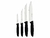 JOGO FACAS PLENUS C/LAMINAS ACO INOX CABOS POLIP. PRETO 4 PE - comprar online
