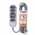 EXTENSAO CABO PP 5M 10A 5 TOMADAS 57504/031 - TRAMONTINA