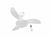 VENTILADOR SUNNY 3 PAS BRANCO C/CONTROLE VENTISOL