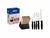 JOGO FACAS PLENUS C/LAM ACO INOX CABO POLIP. PRETO C/SUP MAD