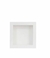NICHO SINTETICO 37X37 BRANCO C/ TEXTURA - FABRIBAM