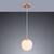 PENDENTE CHELSEA 1 LAMP DOURADO - STARTEC - comprar online