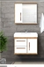 CONJ ARM 60 SIENA SUSP BRANCO - FABRIBAM