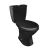 VASO C/CX ACOPL LOREN WAY 3/6L PRETO COMBO - LORENZETTI