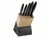 JOGO FACAS PLENUS C/LAM ACO INOX CABO POLIP. PRETO C/SUP MAD na internet