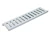 GRELHA PISO CINZA 13X50CM TON 10 CB - TIGRE