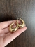 Argollas Chunky Doradas