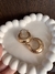 Argollas Doradas Chunky