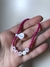Pulsera Love Fucsia