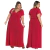 Vestido Longo Transpassado Plus Size Elegance - Ofertas Vale Online