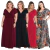 Vestido Longo Transpassado Plus Size Elegance - comprar online