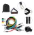 Kit 11 Elásticos Extensores para Treino Funcional – Academia em Casa - comprar online