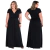 Vestido Longo Transpassado Plus Size Elegance