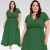 Vestido Longo Transpassado Plus Size Elegance - comprar online