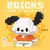 Mini Blocos de Montar Disney – Mickey, Minnie, Stitch, Donald e mais | Compatível com Lego na internet