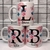 Caneca Inicial Floral Letra "U" - comprar online