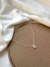 Colar Gota em Zircônia