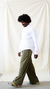 Calça Aretha tectel verde - comprar online