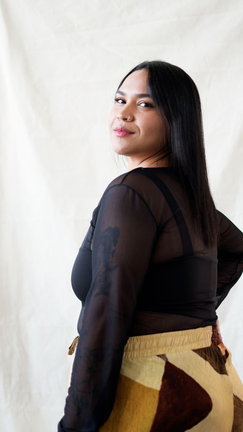 Blusa tule Luê preta - comprar online