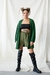 Short Lana tectel verde - loja online